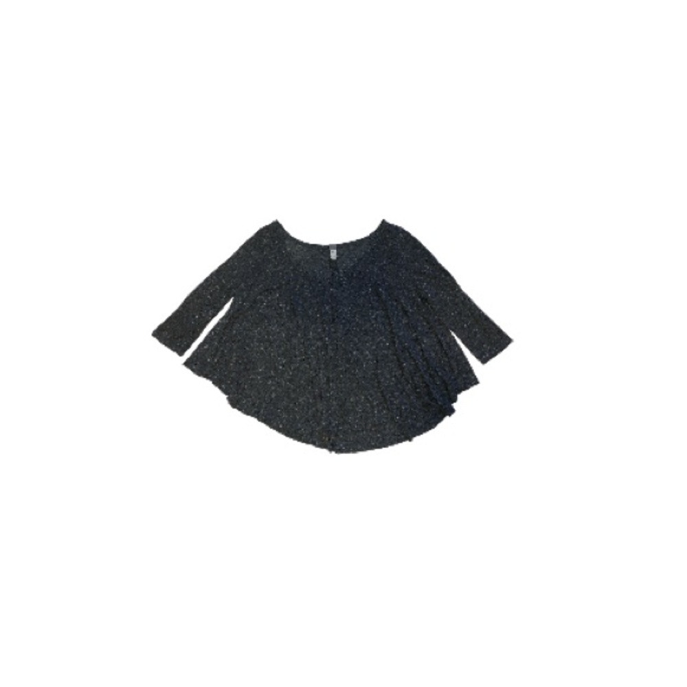 Free People Dark Grey Cotton Tent Top - Women’s Size Small